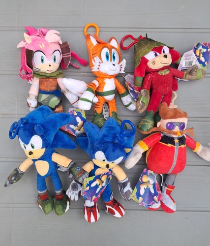 Sonic prime clip plush - sonic,