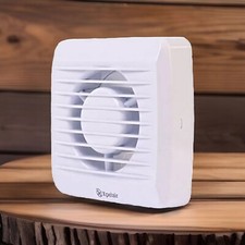 Xpelair Bathroom Extractor Fan with Timer 4 inch 100mm Standard - VX100T 92931AW