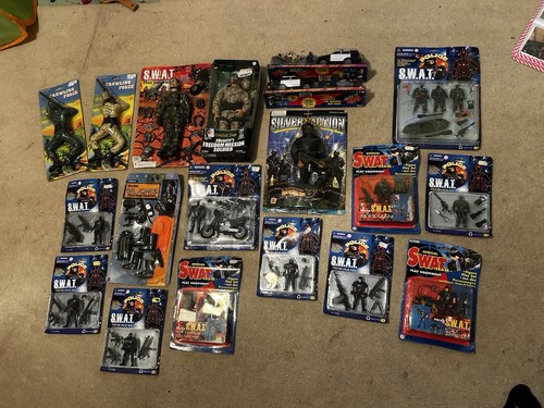 Vintage swat figures job - vintage,