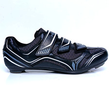 ? Merlin RC1 Road Bike Shoes Reinforced Sole Dual Cleat Black 10.5 UK 45 EUR