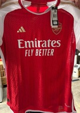 Arsenal FC Home 2025-26 Shirt Adidas New With Tags Authentic Size Medium SALE