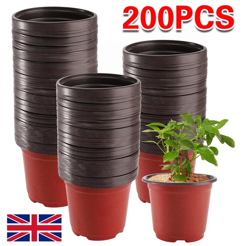 200x plant pots - plant, plastic