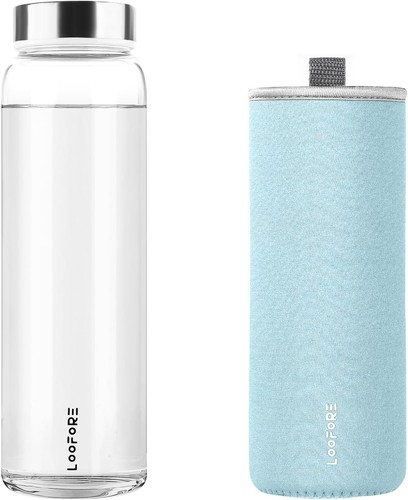 Glass water bottle - 1l, 1000ml