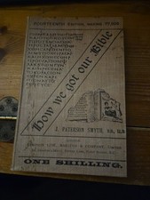 How We Got Our Bible 1901