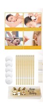 Hopi Ear wax Cleaner Remover Beeswax Candles With Protective Discs UK 2-10 Pcs