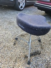 Gibraltar Drum S Seat Throne Saddle Seat Stool Adjustable Height  
