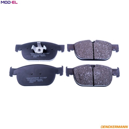 Brake pad set - pad,