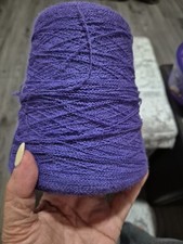 Yarn On A Cone Stunning Purple