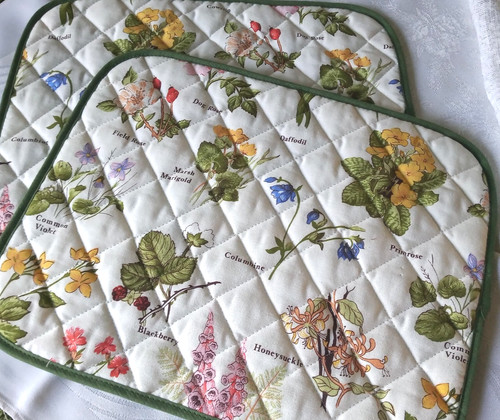 Wildflowers quilted cotton - wildflowers,