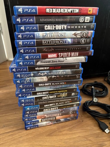 Ps4 console and games - console,