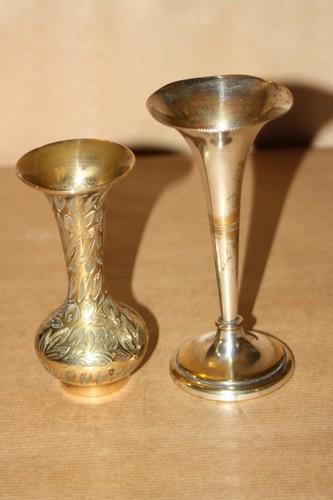 Metal vases brass india - 2,