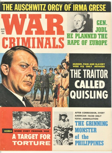 War criminals magazine august - criminals,