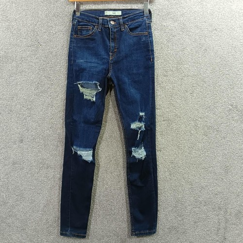 New look navy skinny - navy, ripped