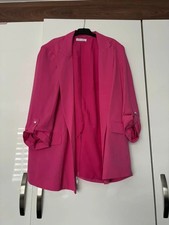 Ladies primary pink 3/4 sleeve