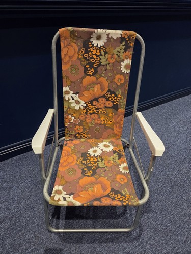 Vintage retro floral - retro, folding