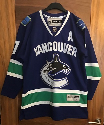 Reebok vancouver canucks mens