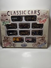 DCM Diecast Metal Classic cars set boxed (AL)
