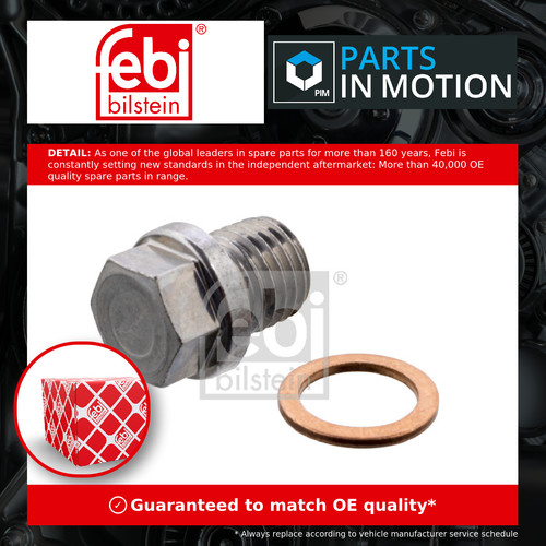 Sump plug fits - mercedes, ml320