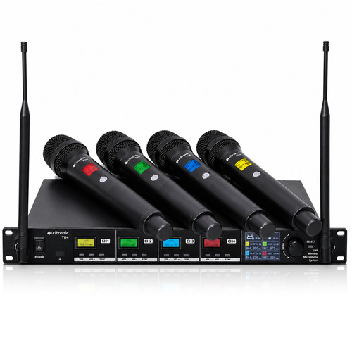 Tu4 quad radio mic - quad, wireless