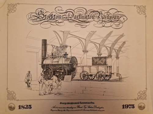 Railway print stockton - print, and