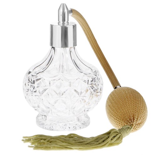 Vintage glass perfume - vintage, bottles