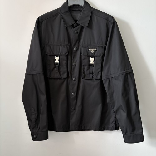 Prada nylon triangle logo - triangle,