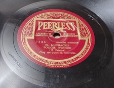 Juan S. Garrido – El Muchacho Boogie Woogie Peerless 2135 78rpm E- RARE HOT JAZZ