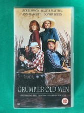 Grumpier Old Men VHS Video