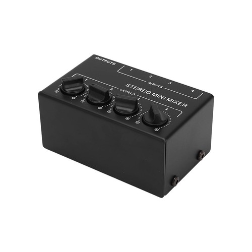 Passive stereo mixer compact - compact, 4