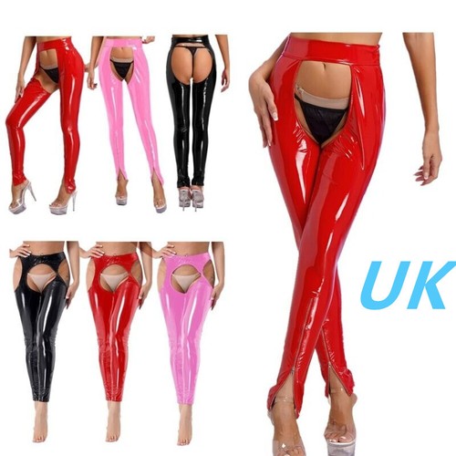 Women pvc leather skinny - uk,