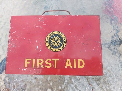 Vintage first aid - first,