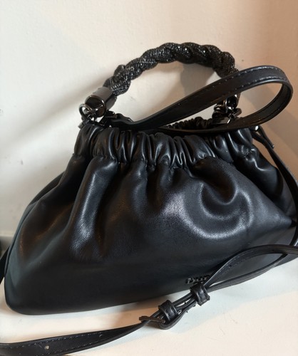 Dune london black ruched - dune,