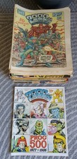 2000AD Judge Dredd Comic Books Progs Issue 500-599 Set Bundle Ungraded