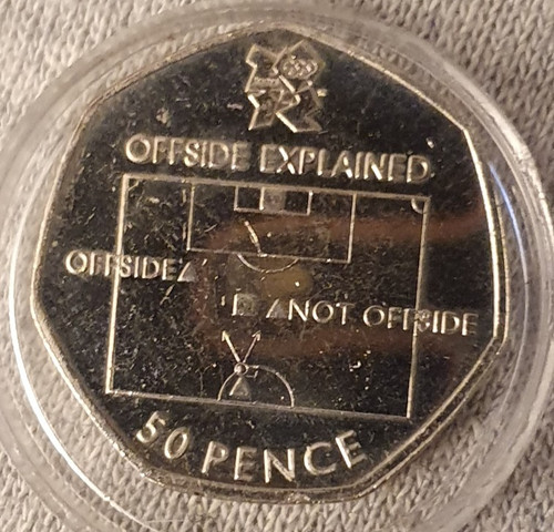 London olympic 2012 rare 50p - 2012,