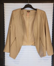 Lipsy lined Silver Jacket ex