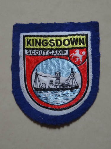 Kingsdown scout camp badge - scout,