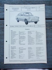 VW Type 3 1600 TL sedan