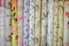 Butterfly Tablecloth Wipe Clean Oilcloth Vinyl PVC All Designs 140 x 200cm