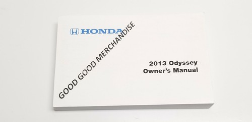 2013 honda odyssey owners - 2013,