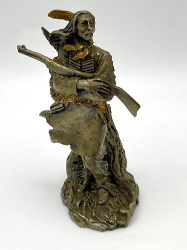 Franklin mint pewter figure - franklin,