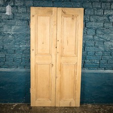 Pine cupboard doors pair of - pine, doors,
