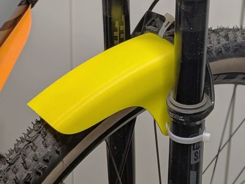Mountain bike mud guard - bike,