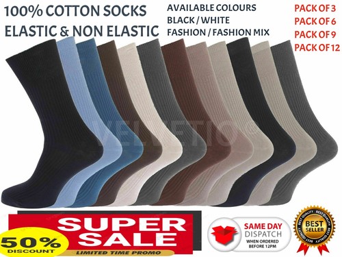 Mens socks 100 - mens, cotton