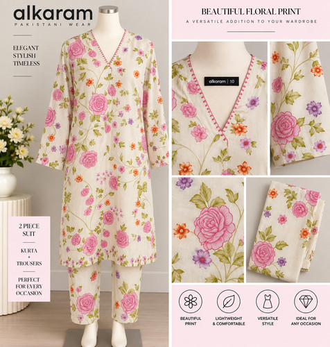Alkaram pakistani piece - 2, suit