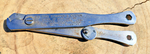Vintage bib wire stripper - bib, &