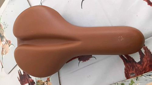 Velo brown leather - brown, look
