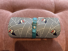 New Yvonne Ellen Toucan Design Jewellery Roll Wrap Travel Case Organiser