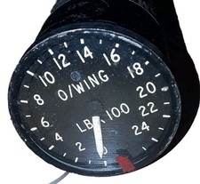 RAF Lightning  6A 6969 , Fuel Quanity Indicator. Untested 