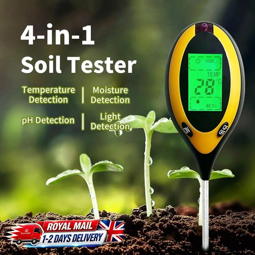 Digital soil ph - 4-in-1,