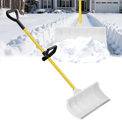 Snow pusher plow - pusher,, shovel